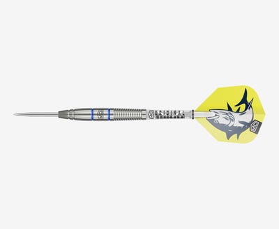 Bluefin Steel Tip Darts Set 80% Tungsten - Side View