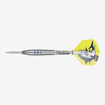 Bluefin Steel Tip Darts Set 80% Tungsten - Side View