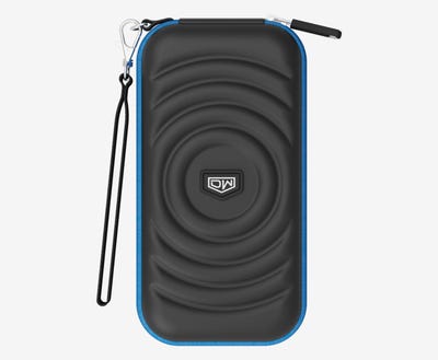 Darts Case in Blue and Black - Top View