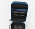 Darts Case in Blue and Black - Inside case view of flights pouch