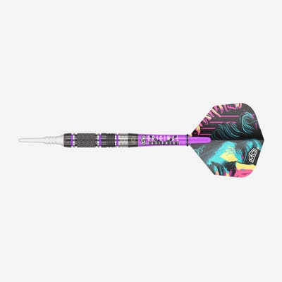 DW Original Liberty Soft Tip Darts - Side View