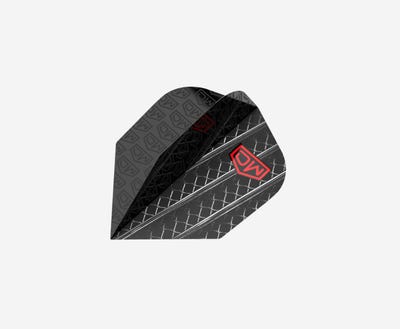 DW Original Charger Dart Flights - Angled View