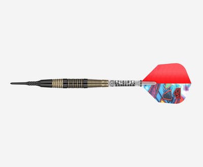 DW Original Flash Back Soft Tip Darts - Side View
