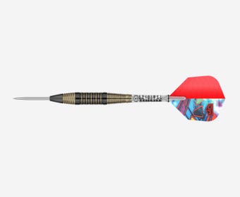 DW Original Flash Back Steel Tip Darts - Side View