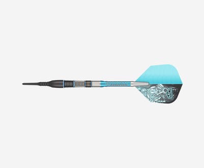 DW Original Piranha 12 Soft Tip Darts - Side View