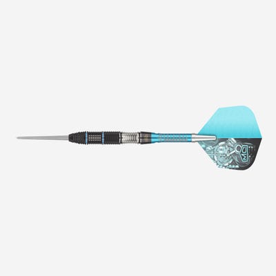 DW Original Piranha 02 Steel Tip Darts - Side View