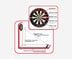 DW Original RAZOR SHOT Bristle Dartboard - How to set up a dartboard and pointing system