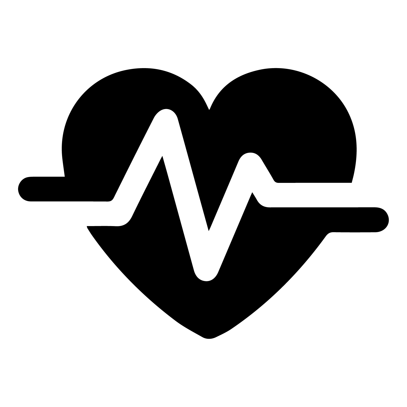 Symbol representing cardio workout